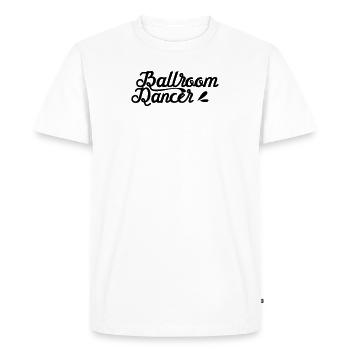 Couple de danse balle danse de danse de couple danse de couple - T-shirt Premium bio Homme - blanc - Devant - Nico (187cm)