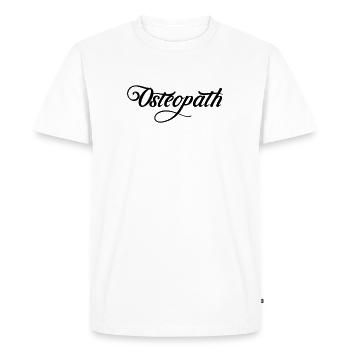 Osteopathin Osteopath Heilpraxis Osteopathie Team - Men's Premium Organic T-Shirt - white - Front - Nico (187cm)
