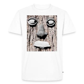 Moi et mon bois - T-shirt Premium bio Homme - blanc - Devant - Nico (187cm)