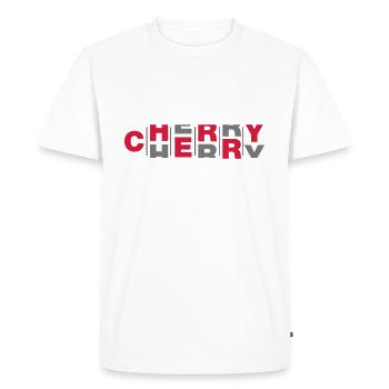 | cerises machine bandit casino slot - T-shirt Premium bio Homme - blanc - Devant - Nico (187cm)