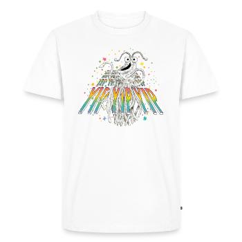 5 Rue Sésame Yip Yip's - T-shirt Premium bio Homme - blanc - Devant - Nico (187cm)