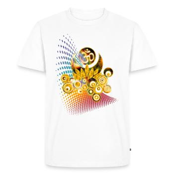 OMLOTUSENERGY - T-shirt Premium bio Homme - blanc - Devant - Nico (187cm)