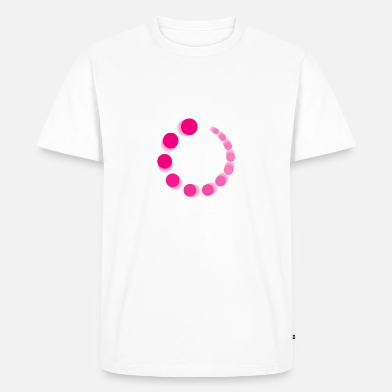 Computer - Männer Premium Bio T-Shirt - Weiß
