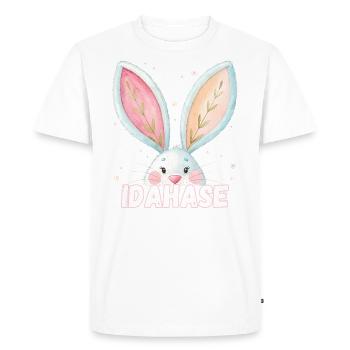 Name Ida Hase Idahase Pet name - Men's Premium Organic T-Shirt - white - Front - Nico (187cm)
