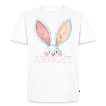 Baby Bunny Baby Pet Name - Men's Premium Organic T-Shirt - white - Front - Nico (187cm)