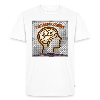 Brainstorming - Image - 2023 - T-shirt Premium bio Homme - blanc - Devant - Nico (187cm)