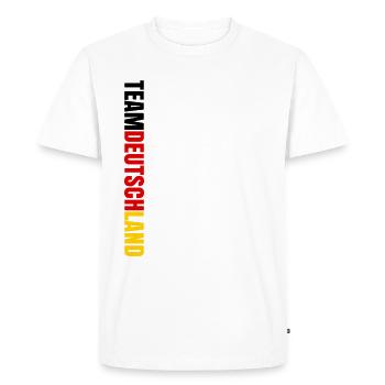 TEAM GERMANY - TEAM - PARTICIPANTS - GER - Men's Premium Organic T-Shirt - white - Front - Nico (187cm)
