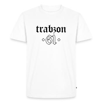 61 Trabzon Turquie Turkiye Cadeau Vacances TR Turk - T-shirt Premium bio Homme - blanc - Devant - Nico (187cm)