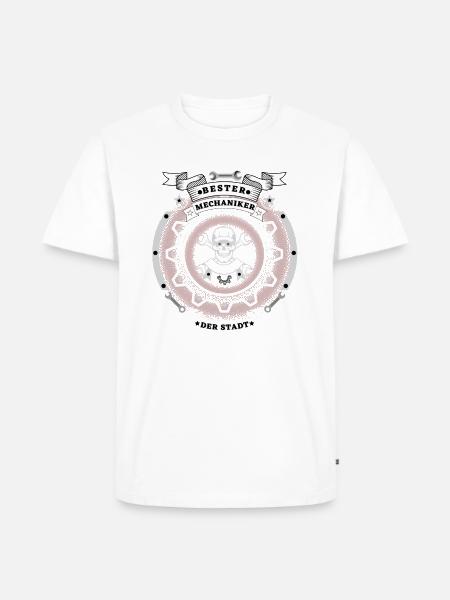 bester Mechaniker der Stadt - Männer Premium Bio T-Shirt - 