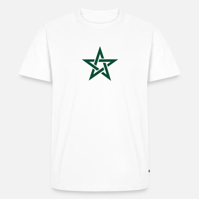 Moroco 22 - Männer Premium Bio T-Shirt - Weiß