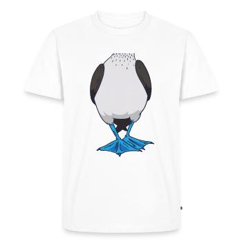 Booby Bird Funny Halloween Costume - Men's Premium Organic T-Shirt - white - Front - Nico (187cm)