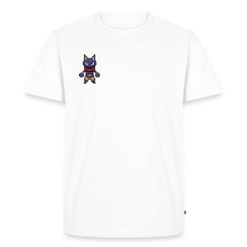 Astralos chibi - T-shirt Premium bio Homme - blanc - Devant - Nico (187cm)