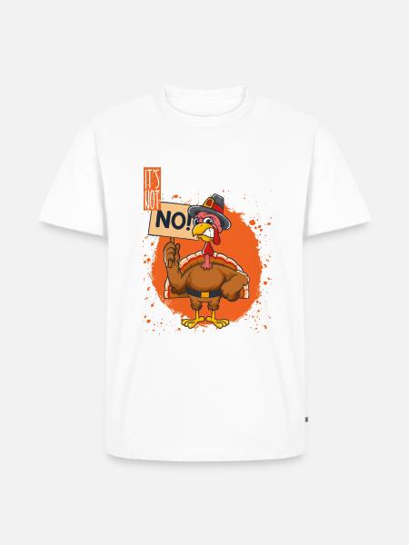 It's Not Christmas Yet - Männer Premium Bio T-Shirt - Weiß