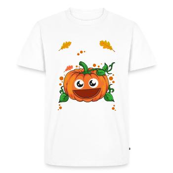 Sweetest Pumpkin In The Patch Halloween - Men's Premium Organic T-Shirt - white - Front - Nico (187cm)