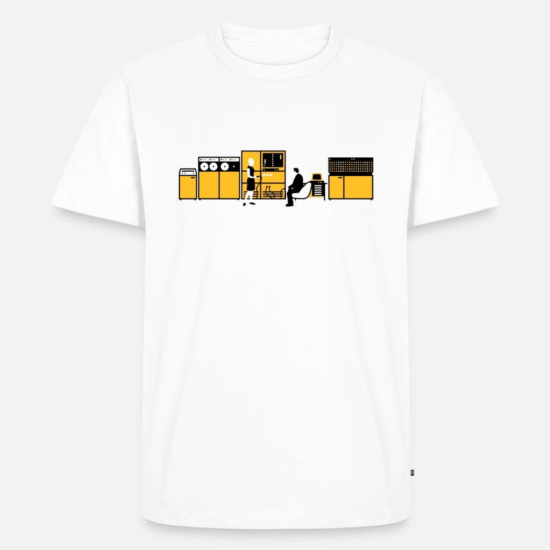 retro computer - T-shirt Premium bio Homme - undefined