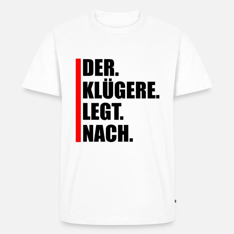 Rave Raver Techno - Männer Premium Bio T-Shirt - Weiß