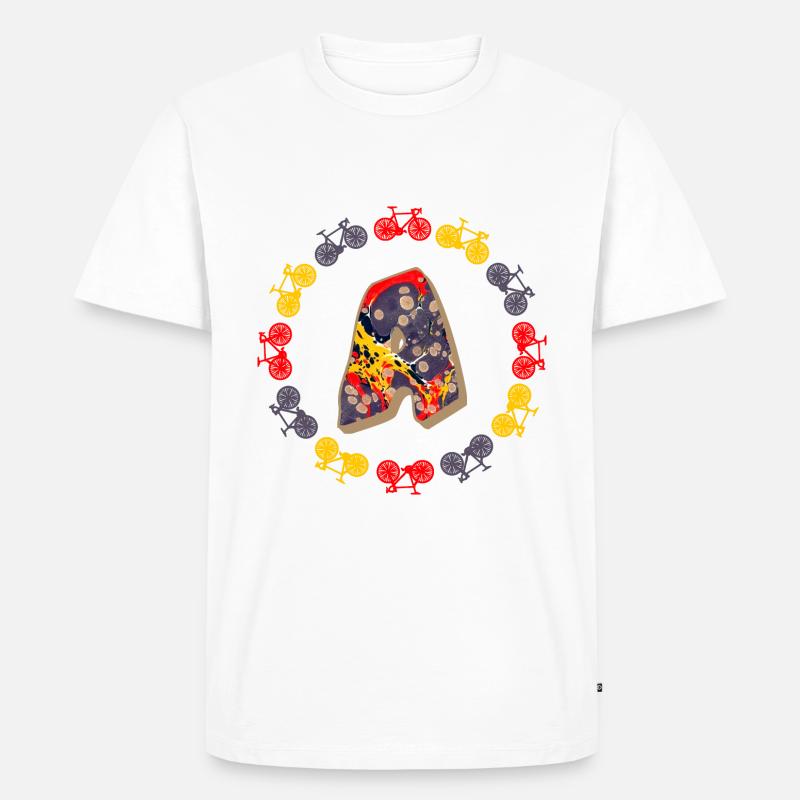 fahrrad e 202 a - Männer Premium Bio T-Shirt - Weiß