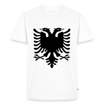 Kosovo - Men's Premium Organic T-Shirt - white - Front - Nico (187cm)