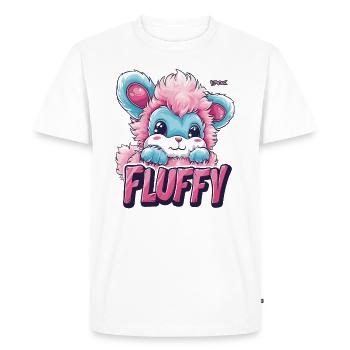 L’animal moelleux de vos rêves - T-shirt Premium bio Homme - blanc - Devant - Nico (187cm)