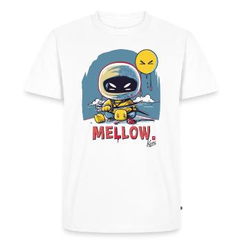 soft marshmallow ninja - Men's Premium Organic T-Shirt - white - Front - Nico (187cm)