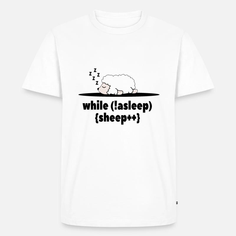 Programmeurs - T-shirt Premium bio Homme - blanc