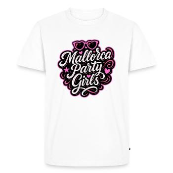 Mallorca Party Girls Holidays - Men's Premium Organic T-Shirt - white - Front - Nico (187cm)