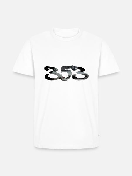 353 - Männer Premium Bio T-Shirt - Weiß