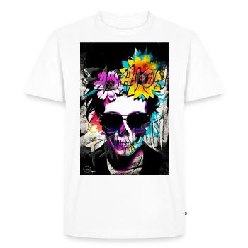 FASHION FATALITY 9 By Yume Origins - Men's Premium Organic T-Shirt - white - Front - Nico (187cm)