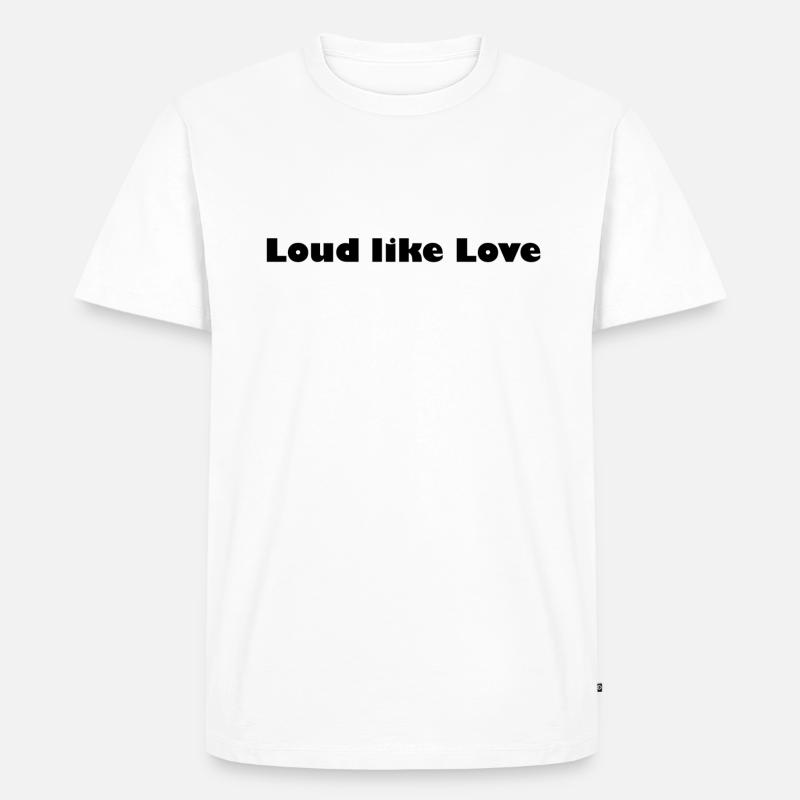 Comme l'amour - T-shirt Premium bio Homme - blanc