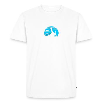 Le ciel n’est pas ma limite l’aviation en autogire - T-shirt Premium bio Homme - blanc - Devant - Nico (187cm)