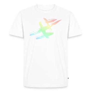 Decoration - Men's Premium Organic T-Shirt - white - Front - Nico (187cm)
