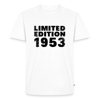 Edition limitée 1953 - T-shirt Premium bio Homme - blanc - Devant - Nico (187cm)