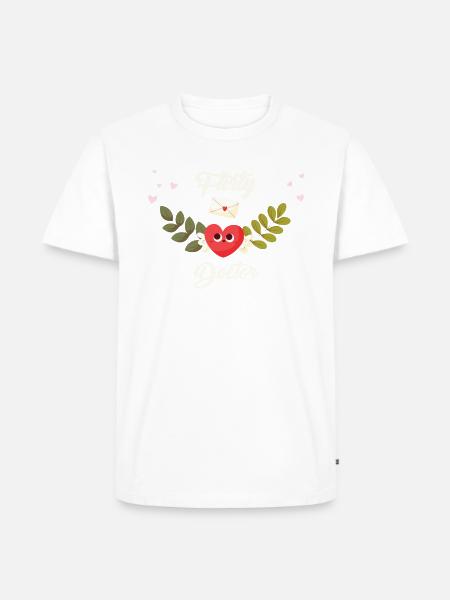 Flirty Doctor - Men's Premium Organic T-Shirt - white