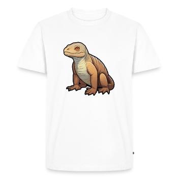 Komodo dragons - Men's Premium Organic T-Shirt - white - Front - Nico (187cm)