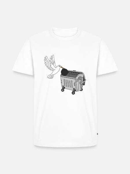 Weltfrieden - Agent im Einsatz - Männer Premium Bio T-Shirt - 