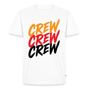 équipage - T-shirt Premium bio Homme - blanc - Devant - Nico (187cm)