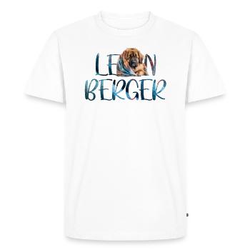 Leonberger - T-shirt Premium bio Homme - blanc - Devant - Nico (187cm)