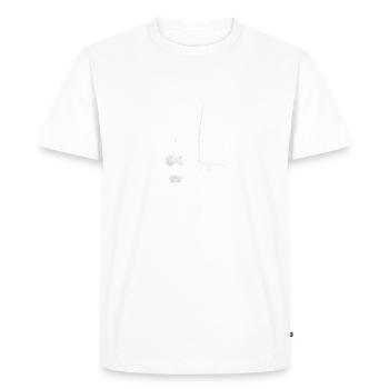 Legend Windsurf Windsurfing Fins - Men's Premium Organic T-Shirt - white - Front - Nico (187cm)