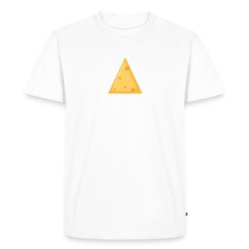 Snack Cheese Lover Cheese Gift - T-shirt Premium bio Homme - blanc - Devant - Nico (187cm)