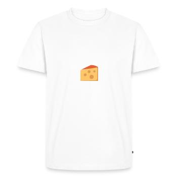 Snack Cheese Lover Cheese Gift - T-shirt Premium bio Homme - blanc - Devant - Nico (187cm)