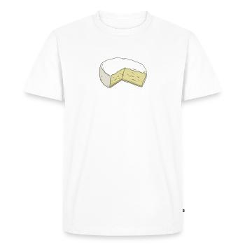 Snack Cheese Lover Cheese Gift - T-shirt Premium bio Homme - blanc - Devant - Nico (187cm)