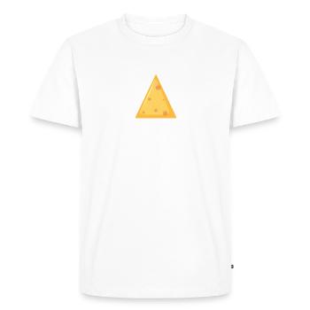Snack Cheese Lover Cheese Gift - T-shirt Premium bio Homme - blanc - Devant - Nico (187cm)