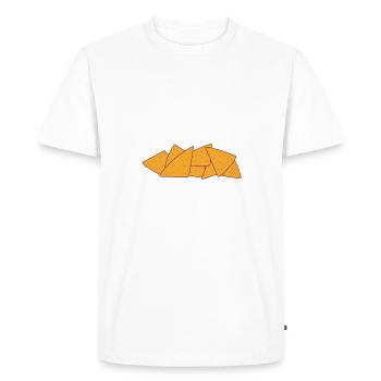 Nacho Lover Nacho Gift Mexican Food - Men's Premium Organic T-Shirt - white - Front - Nico (187cm)