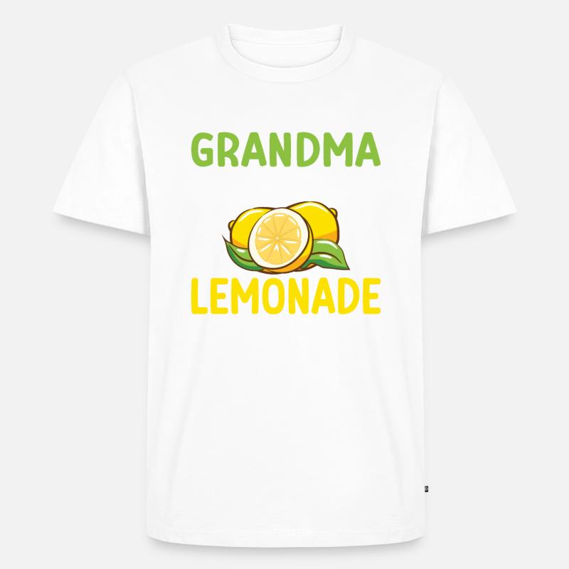 Limonade-Geschenk-Ideen - Männer Premium Bio T-Shirt - Weiß