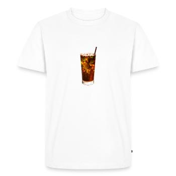Cadeaux pour amateurs de thé sucré - T-shirt Premium bio Homme - blanc - Devant - Nico (187cm)