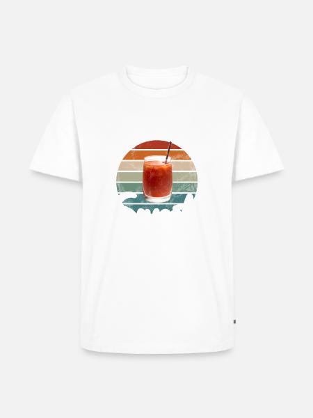 Süßer Tee Liebhaber Geschenke - Männer Premium Bio T-Shirt - Weiß