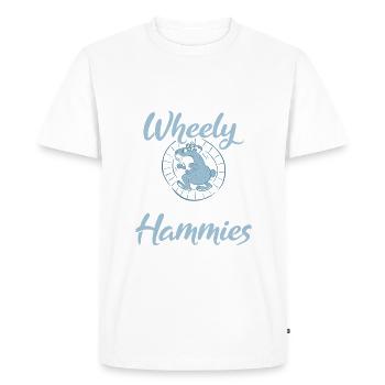 Hamster Lover Hamster Gift - Men's Premium Organic T-Shirt - white - Front - Nico (187cm)
