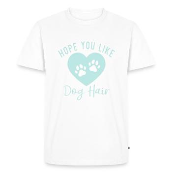 Dog Owner Gift Dog Lover - Men's Premium Organic T-Shirt - white - Front - Nico (187cm)