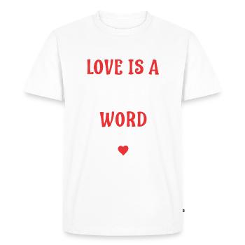 Dog Owner Gift Dog Lover - Men's Premium Organic T-Shirt - white - Front - Nico (187cm)