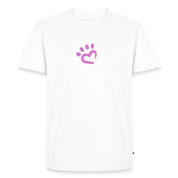 Gift Cat Owner Cat Gift - Men's Premium Organic T-Shirt - white - Front - Nico (187cm)